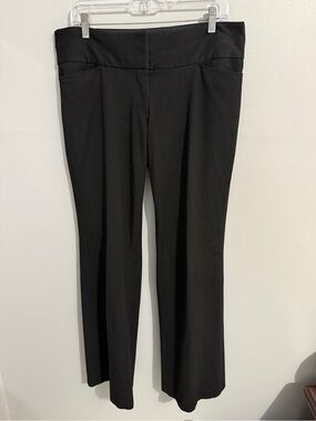 Express Pants Womens 10 Long Editor Career Office Work Black Trouser Capsule